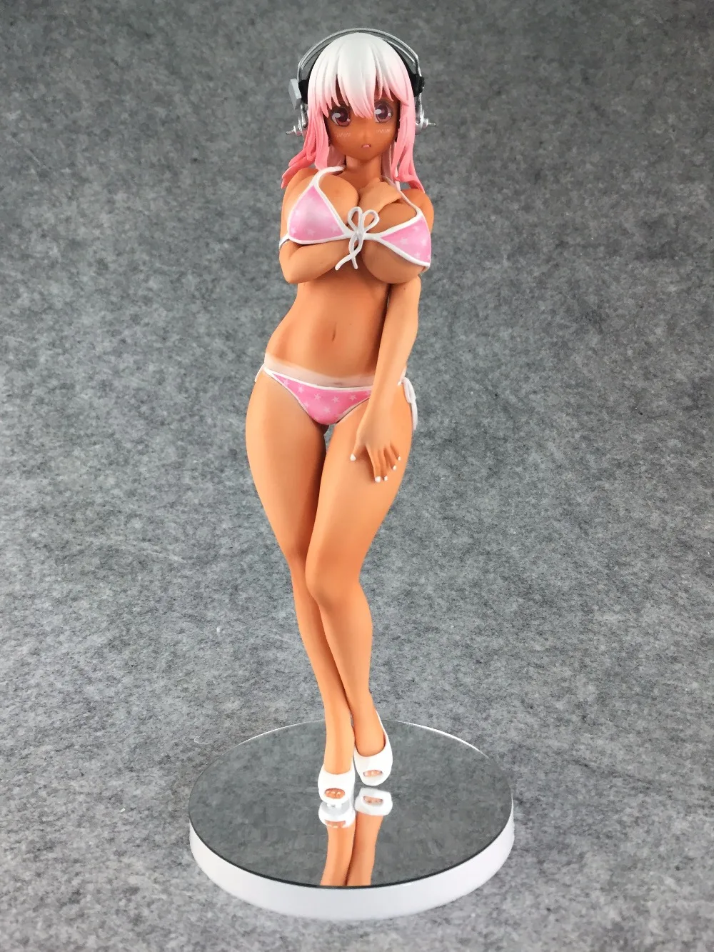 Аниме Супер Sonico Pai Slash бикини Ver. 1/6 Масштаб Сексуальная ПВХ фигурка модель игрушки кукла 25 см
