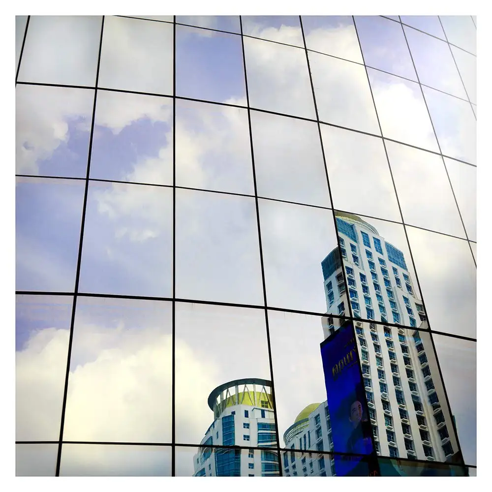 

60*400 cm Privacy Mirror self Adhesive Residential DIY Window Film Heat Control Glare Control One Way Glass Solar film