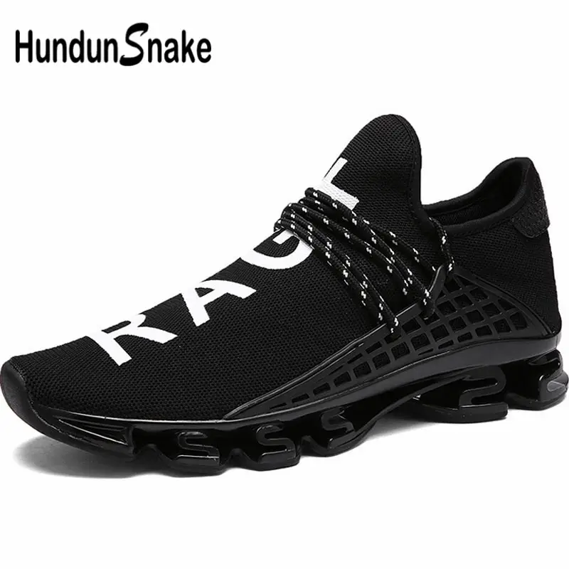 Hundunsnake كبير حجم النساء احذية الجري الرجال رياضية السيدات في الهواء الطلق Chaussure فام أحذية رياضية الرياضة الأسود التدريب المشي B-040 Hundunsnake كبير حجم النساء احذية الجري الرجال رياضية السيدات في الهواء الطلق Chaussure فام أحذية رياضية الرياضة الأسود التدريب المشي B-040