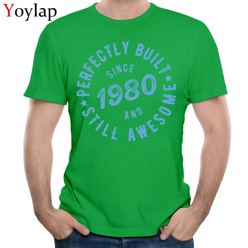  Mens T Shirts Printed On Print Short Sleeve Summer/Fall Tops Shirt Latest O Neck 100% Cotton Tee-Shirt Printed green