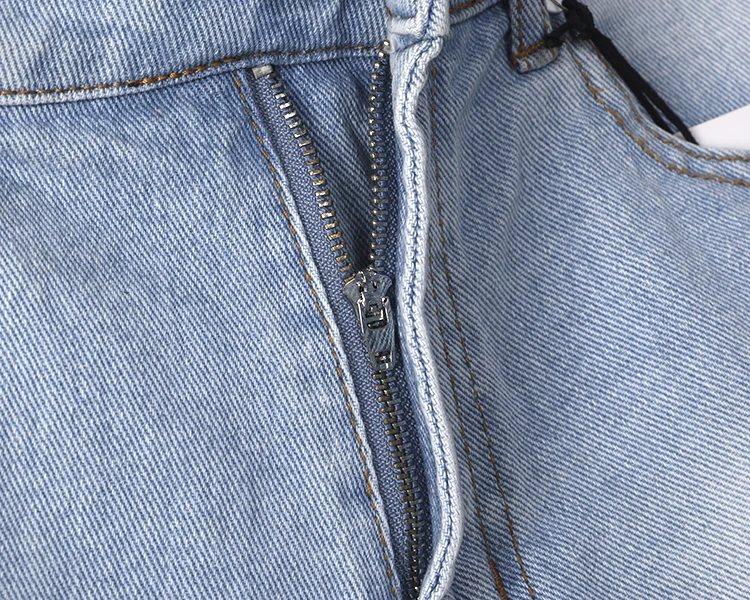 Высокая Талия Лето Женская мода свободно мыть водой ripped кисточкой джинсовые шорты женский модный цвет широкие брюки хлопковые повседневные