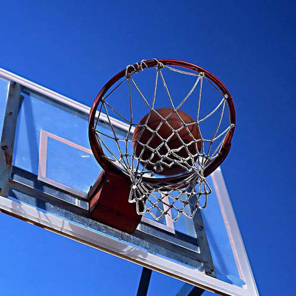 Non Whip Replacement Basketball Net Durable Nylon Hoop Goal Rim Mesh