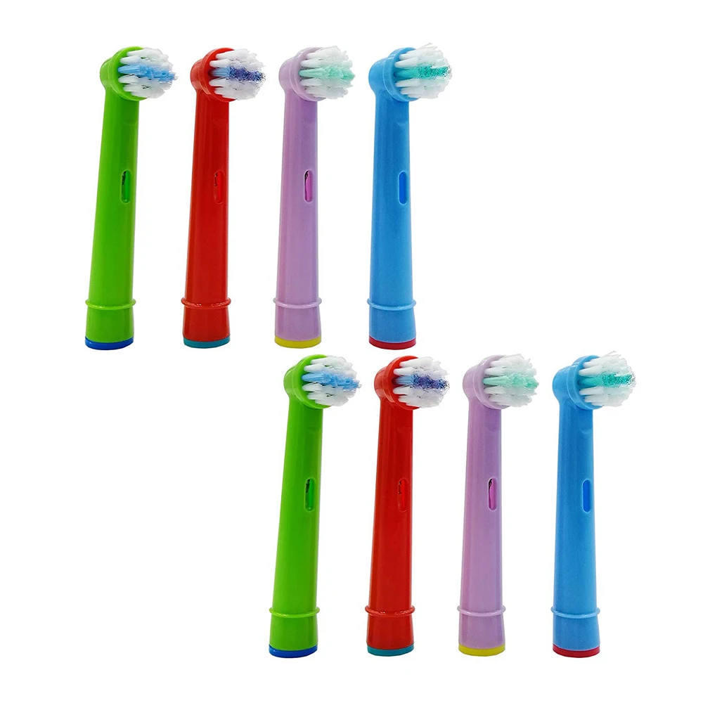 

8pcs Replacement Kids Children Tooth Brush Heads For Oral-B Electric Toothbrush Fit Advance Power/Pro Health/Triumph/3D Excel