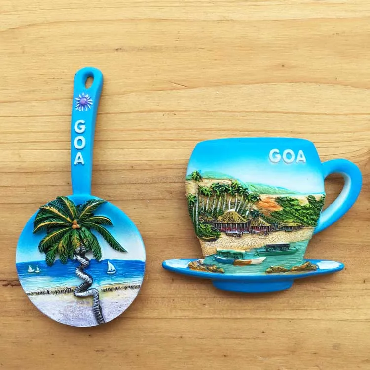 The world heritage India Goa Tourism decorative refrigerator GOA