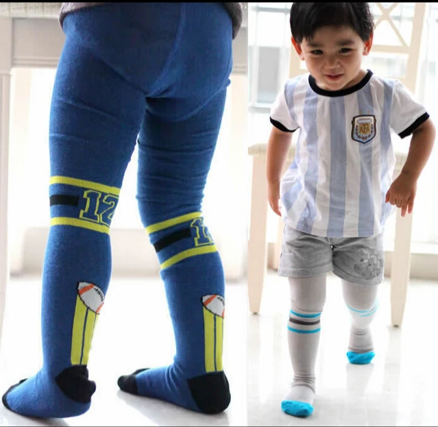 Boy Tights football design Pantyhose Toddler Kids baby Pantyhose cool