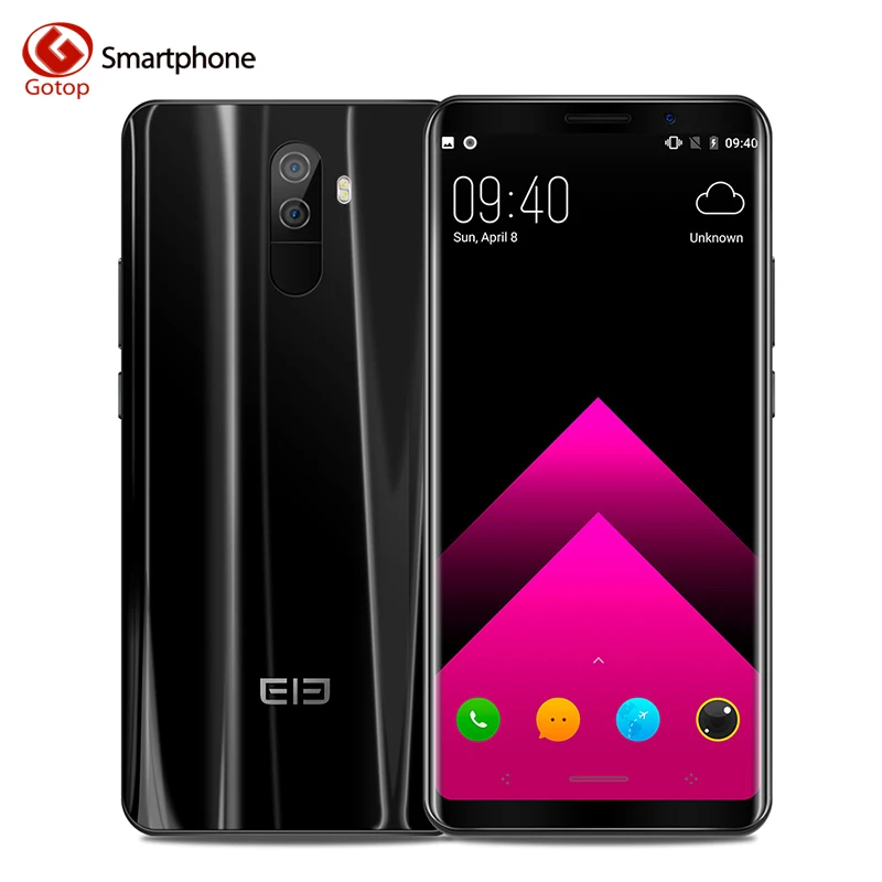 Elephone U Pro сотовый телефон 5 99 дюймов Android 8 0 Qualcomm Snapdragon 660 6 ГБ ОЗУ 128 Гб ПЗУ 13MP двойной