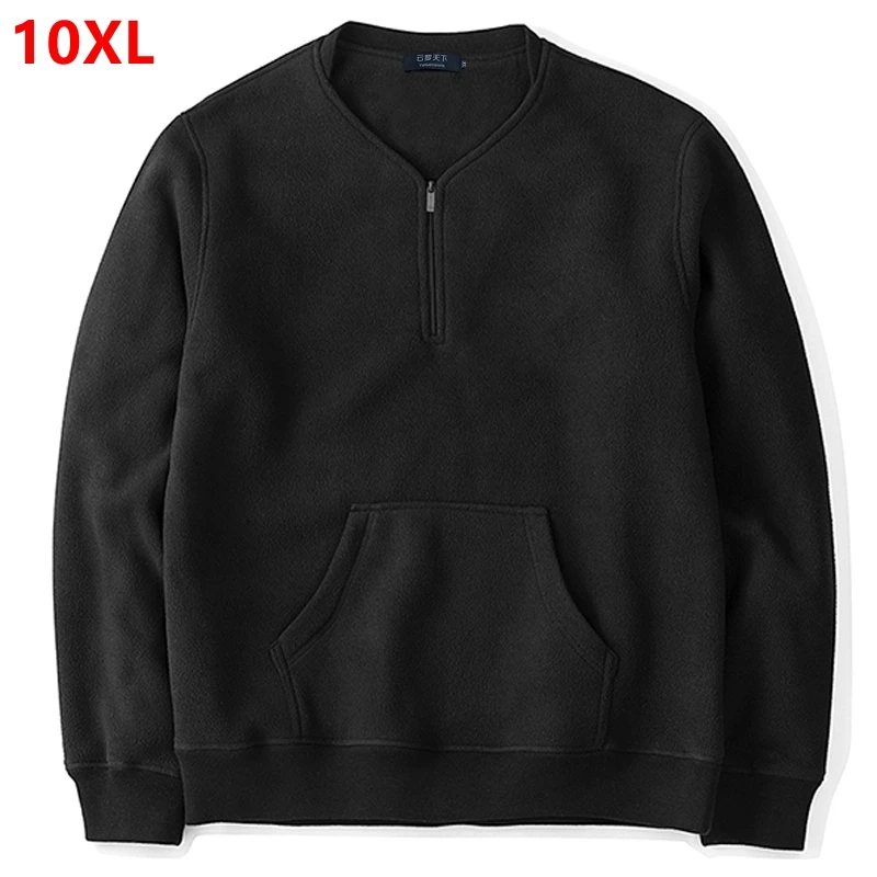 

Plus fertilizer XL extra large code tide loose long-sleeved Hoodies fleece shirt men