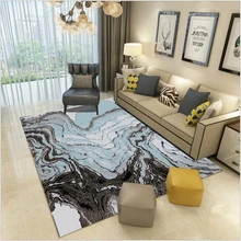 Ковер AOVOLL для гостиной, современный ковер в скандинавском стиле, мягкий коврик для журнального столика, коврик для спальни, американский ковер в стиле кантри, напольный коврик