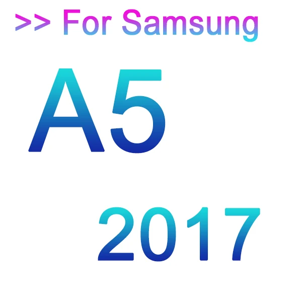 Защитная пленка из закаленного Стекло для samsung Galaxy A5 A7 A3 J3 J5 J7 S 7 6 Plus Note 5 J5 с полным покрытием Экран протектор - Цвет: A5 2017