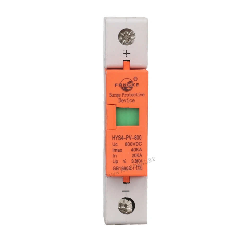 DC 1000V 500V 800V 20KA ~ 40KA 1 P pole SPD House Защита от перенапряжения защитное Низковольтное