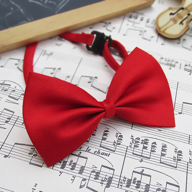 Детский модный формальный хлопковый галстук бабочка Детские классические