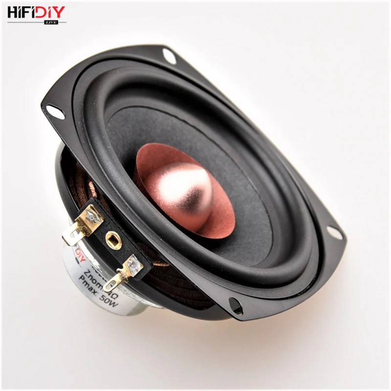 HIFIDIY LIVE Hi-Fi 4 дюйма DIY полночастотный динамик 4 8 Ом 25 Вт Неодимовый магнитный высокий альт бас громкоговоритель QF4-105NS