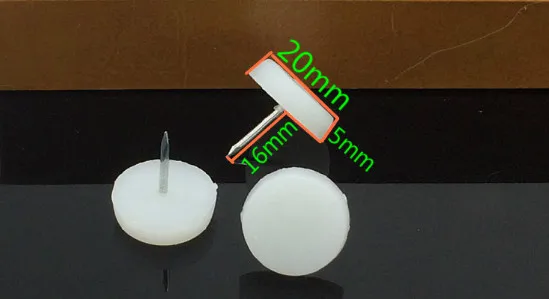 Мебельные аксессуары для мебели с плоским дном пластиковые нейлона для ногтей влагостойкий Противоскользящий шкаф для увеличения роста
