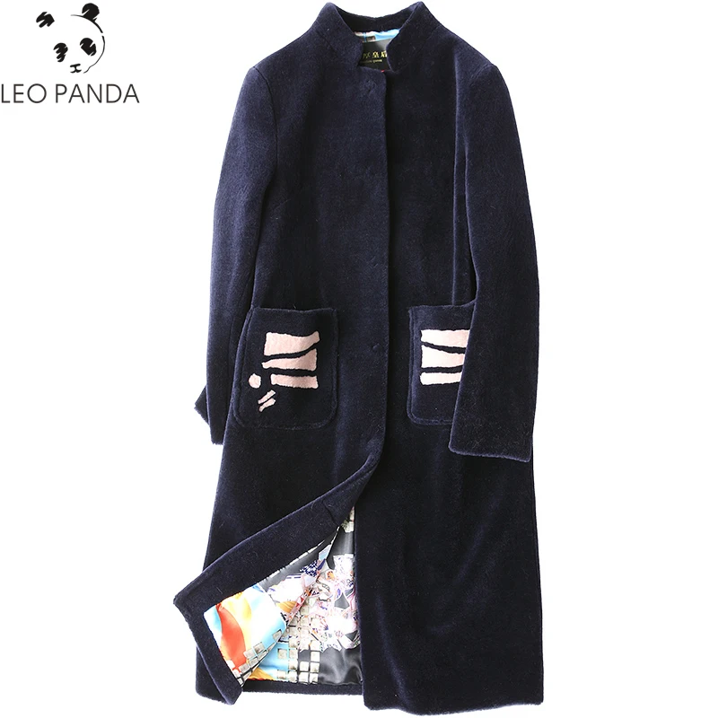 

Superior quality Real Fur Coat Natural Fur Winter Jacket Women Genuine Sheep Shearing Coats Long Warm Female Jackets Outwear