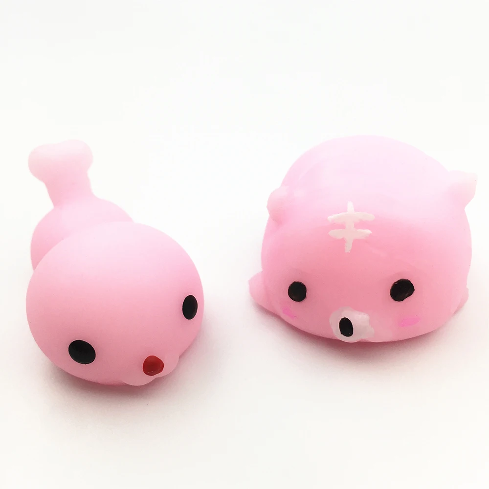 Mini Change Color Squishy Cute Cat Antistress Ball Squeeze Mochi Rising Abreact Soft Sticky Stress Relief Funny Gift Toy | Игрушки и