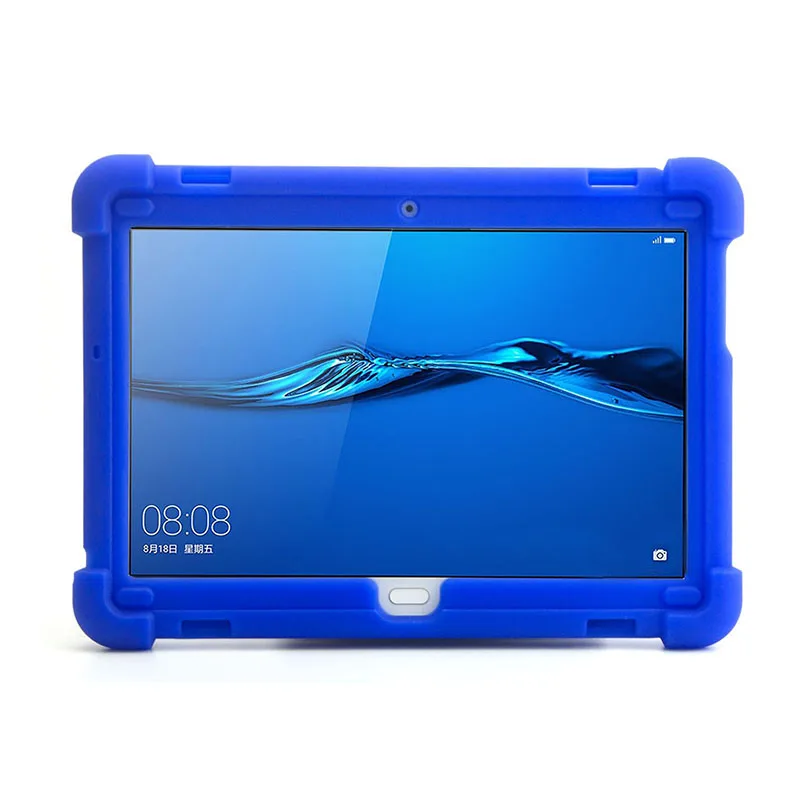 MingShore силиконовый чехол для Huawei MediaPad M3 Lite 10 1 дюймов BAH AL00 Прочный W09 планшета|shockproof