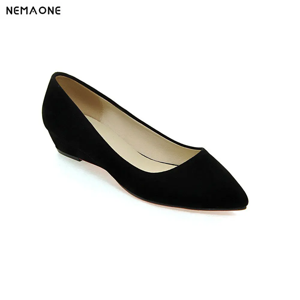 

New 3cm wedges Women Shoes Fashion Women low heel Work Shoes Ladies Shoes