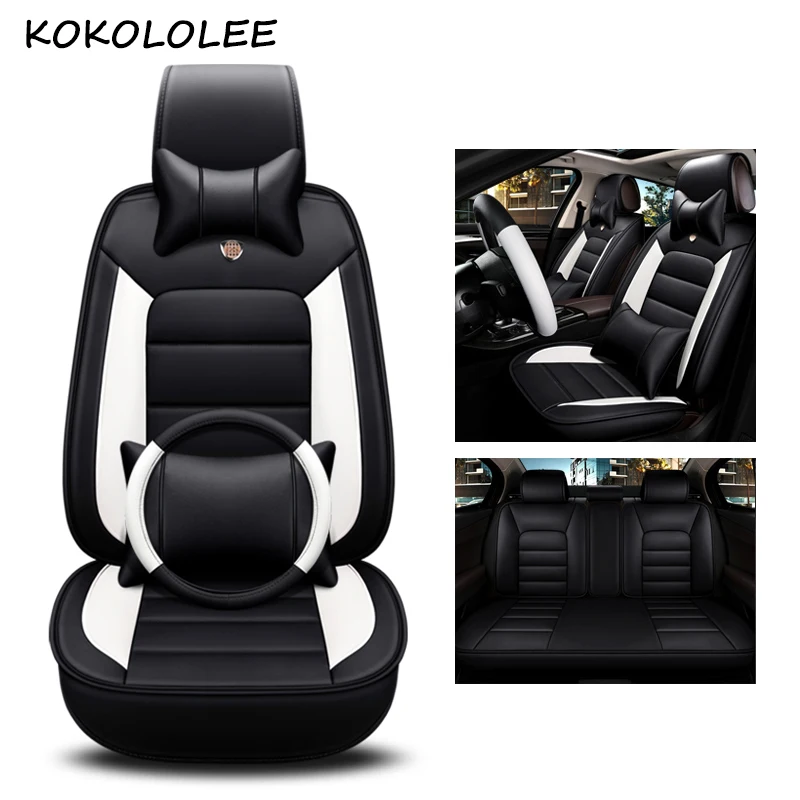 kokololee pu leather car seat cover For peugeot 308 508 3008 kia soul