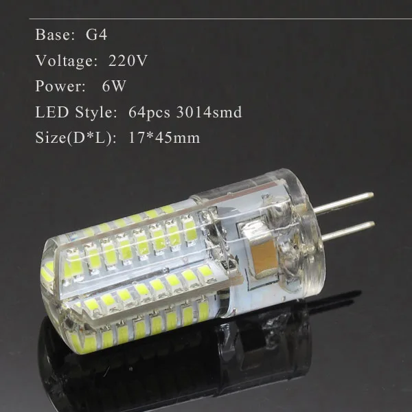 Светодиодная лампа G4 Smd 3 Вт 4 5 6 9 AC DC 12 В 220 110 замена 10 20 30 40 галогеновый светильник с