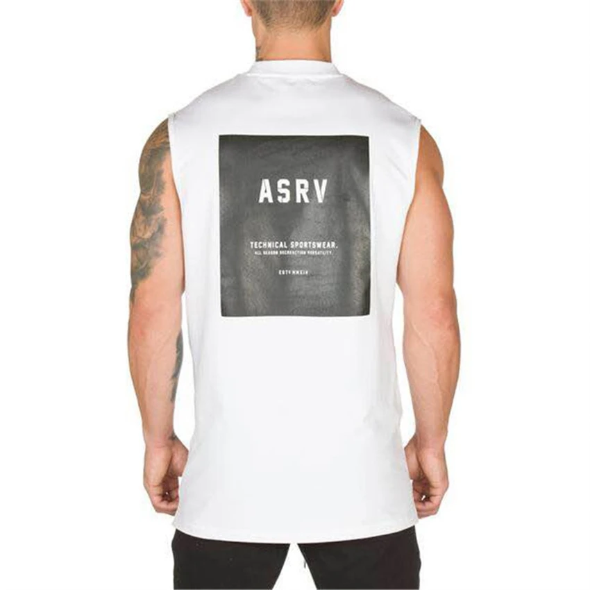 Summer Sportswear Gyms Clothing Bodybuilding Tank Top Men Fitness Sleeveless Shirt Muscle Vest Blouse Top