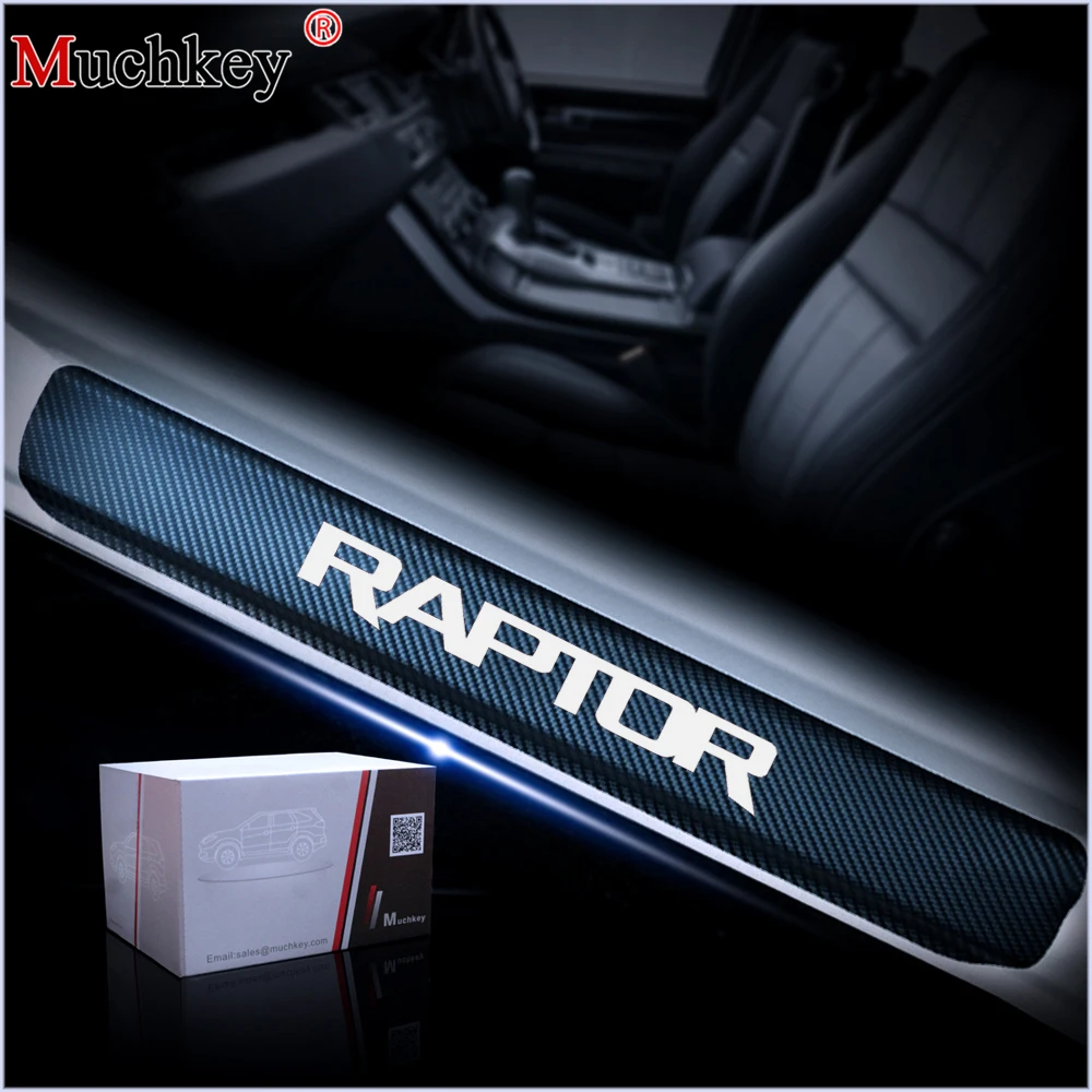 for Ford Raptor F150 F250 F350 F450 KA Universal Car Door Sill Protect 4D Carbon Fibre Reflective Sticker Anti-Kick Pedal Scuff Guard Accessories 4Pcs red for Ford Raptor F150 F250 F350 F450 KA Universal Car Door Sill Protect 4D Carbon Fibre Reflective Sticker Anti-Kick Pedal Scuff Guard Accessories 4Pcs red