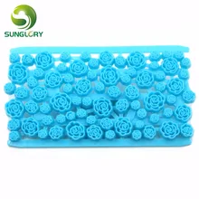 DIY цветок лепесток рельефная форма пластик помадка кружева печенье Форма для капкейков украшения печенья резак выпечки торта украшения инструменты