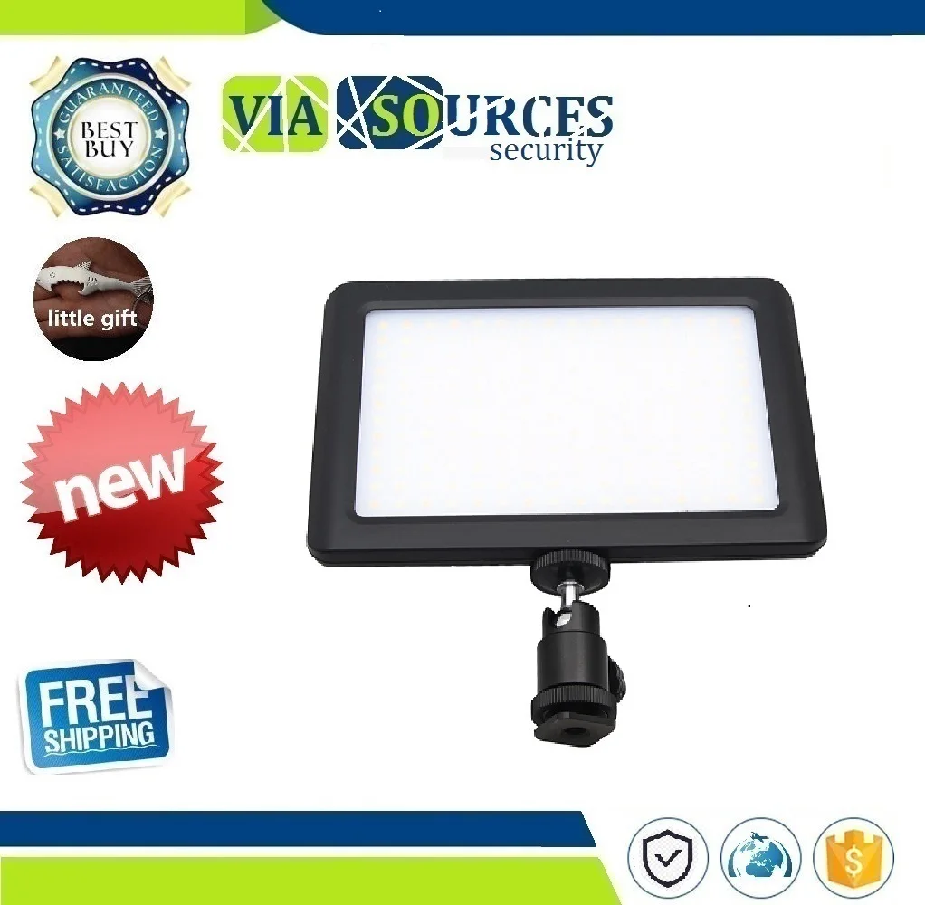 

12W 192 LED Studio Video Continuous Light Lamp For Camera DV Camcorder Black