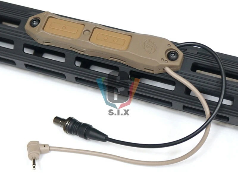 Interruptor de Pressão Botão para Peq Tático Softair Surfire Interruptor Aumentada M3x Luz Dbal-a2 16a an - Peq 6 Esporte e Lazer