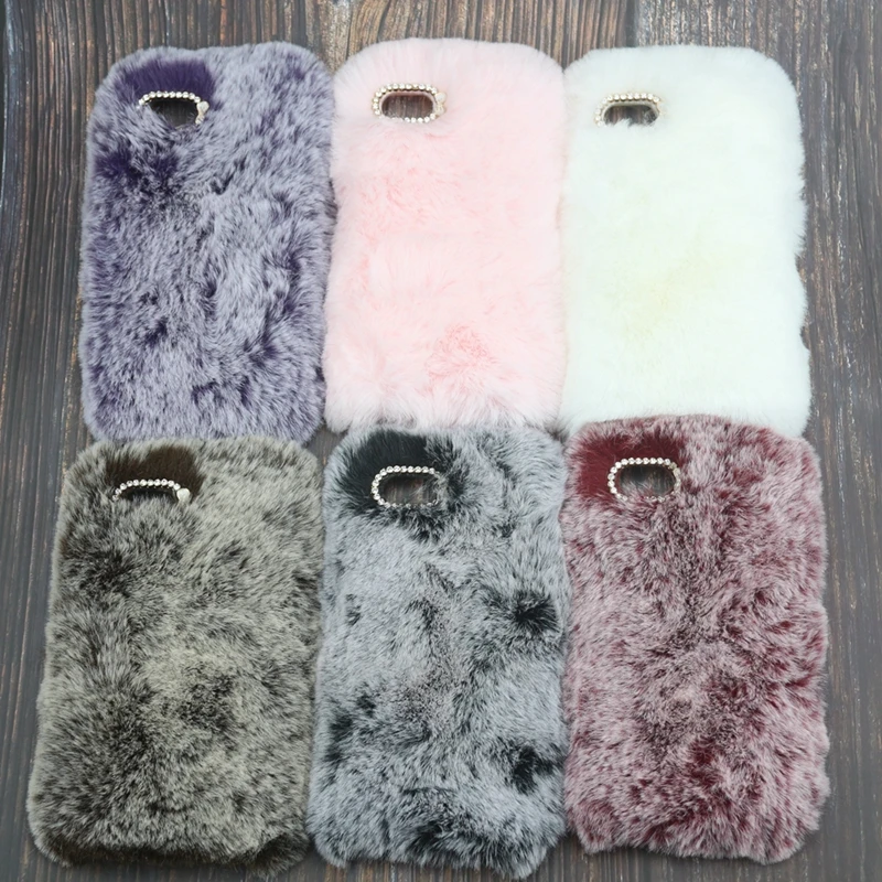 Пушистый Плюшевый чехол для телефона Etui Xiaomi Redmi 6A мягкий силиконовый задней