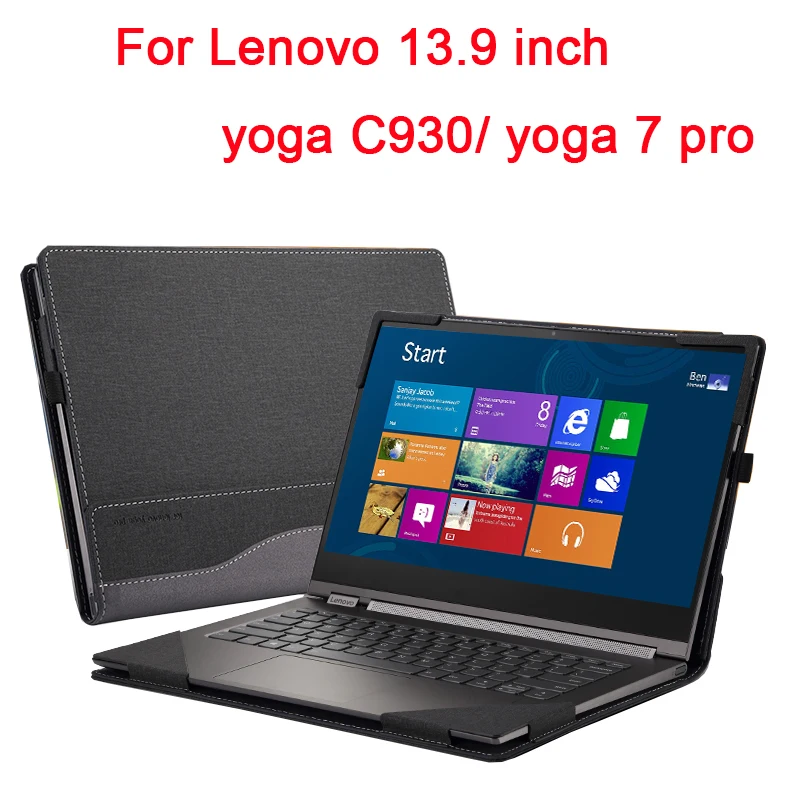 2018 Case For Lenovo Yoga C930 Yoga 7 Pro 13.9 Laptop Sleeve Detachable