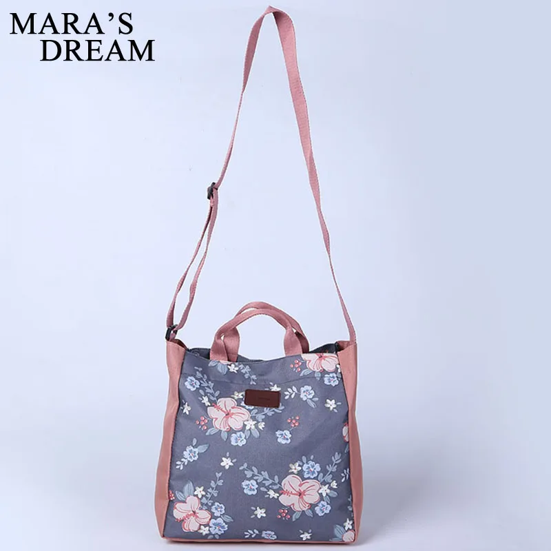 Mara мечта для женщин Сумочка цветы холст сумка Женская мода Леди Crossbody сумки|fashion
