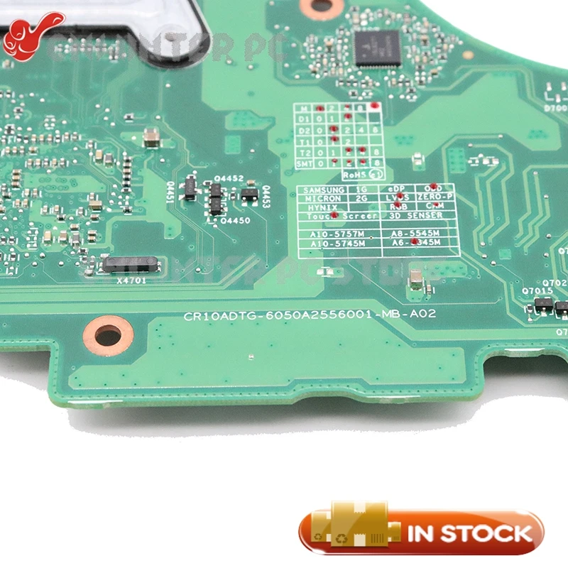 NOKOTION 1310A2556002 V000318020 основная плата для Toshiba Satellite S50 S50DT-A Материнская плата ноутбука A6-5345M Процессор DDR3