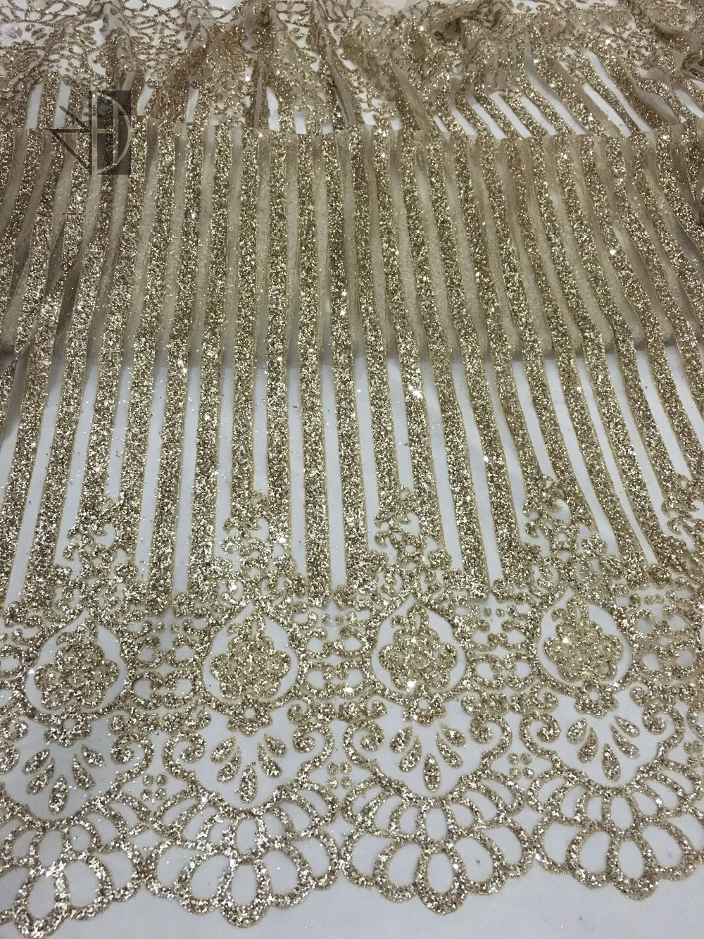 

Лидер продаж, блестящая кружевная ткань с золотым блеском, блестящая кружевная ткань в нигерийском стиле