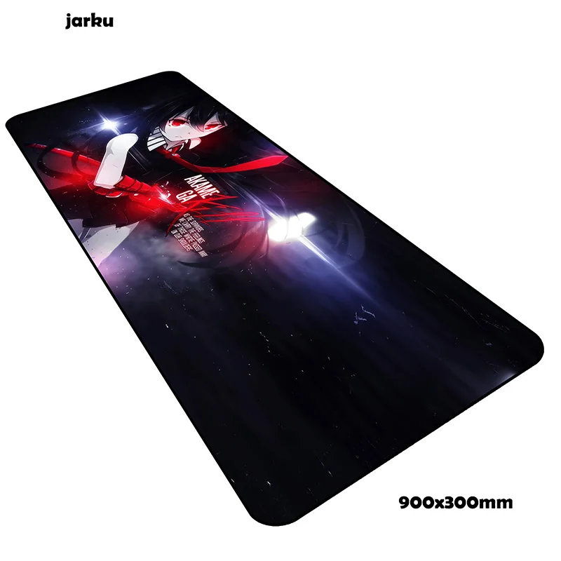 Size 900x300x3mm Коврик для мыши akame ga kill, гаджет для компьютера, геймера, коврик для мыши 900x300x3 мм, коврик для мыши для офиса, эргономичный гаджет, офисный стол, коврики - Цвет: Size 900x300x3mm
