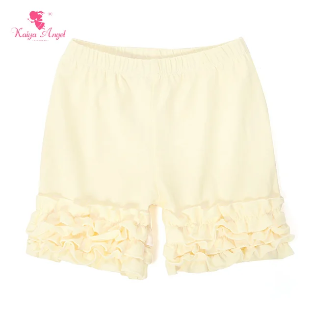 Buy Girls Shorts Three Ruffles 4cm Ruffle Shorts Summer Baby Girl Shorts Summer