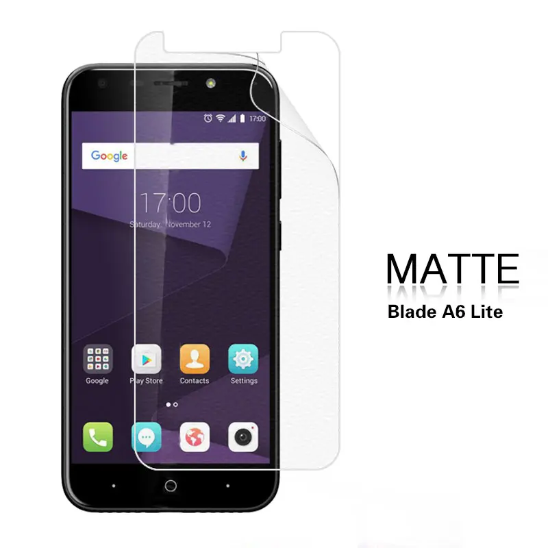 HD прозрачный глянцевый экран для ZTE Blade A6 Lite 5 2 с антибликовым покрытием и защитой
