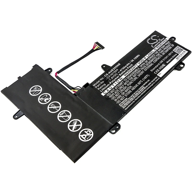 

PREMIUM Battery For Asus E205SA, TP200SA, TP200SA3050 4750mAh / 36.10Wh