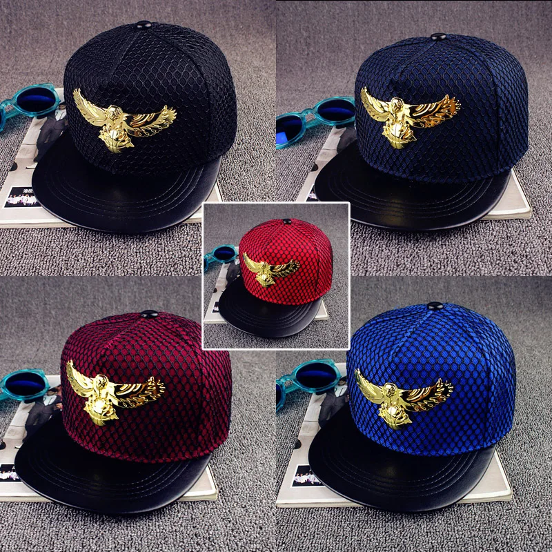 

New Men's Women's Eagle Adorn Snapback Hat Hip-hop Sports Outdoors Cap Adjusted