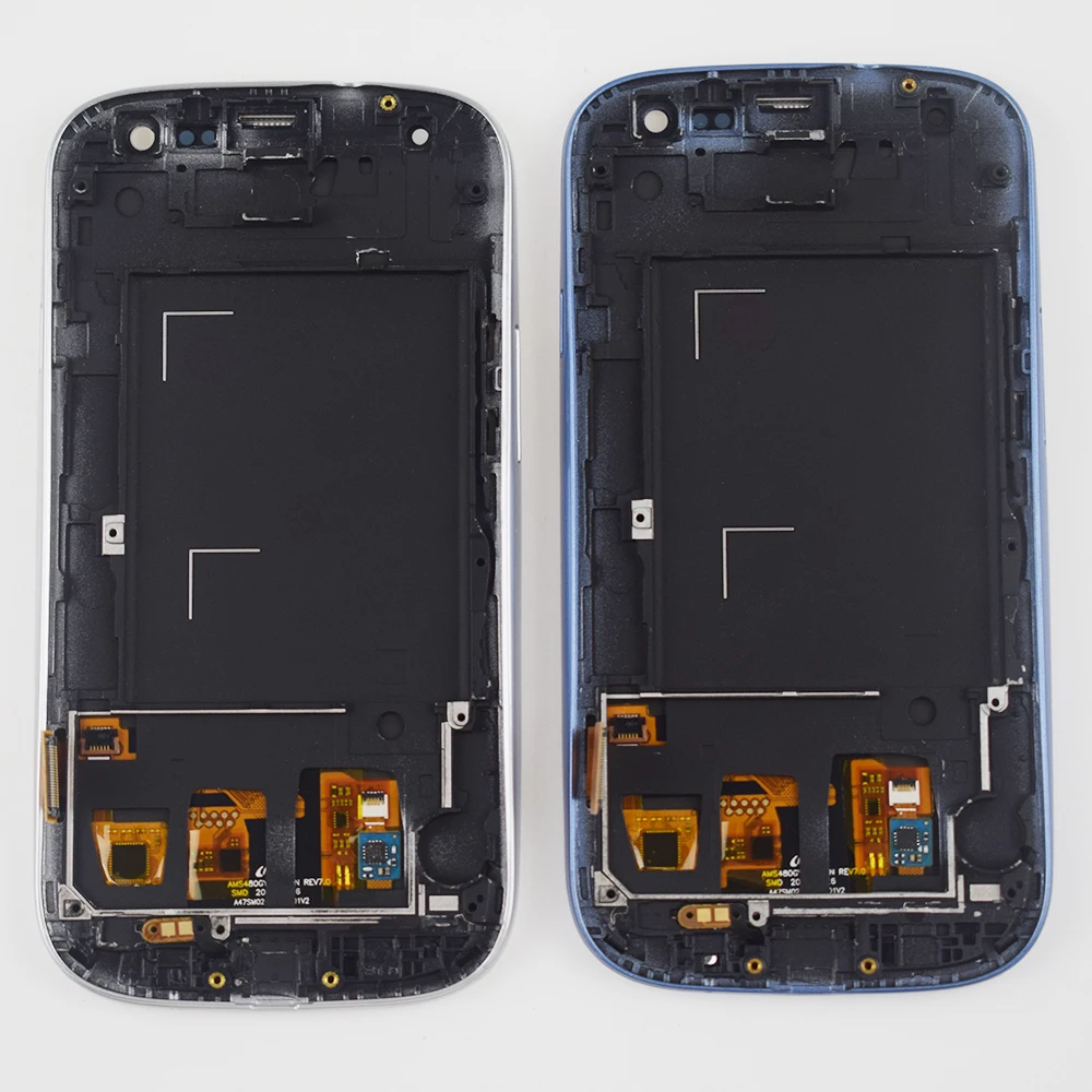 I9300 дисплей для Samsung Galaxy S3 LCD кодирующий преобразователь сенсорного экрана в сборе