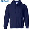 Gildan Brand Cardigan Men's Hoodies Sweatshirt With Zipper Men Clothing Casual Slim Fit Pocket Sweatshirt Hoodies Men Sportswear ► Photo 1/6