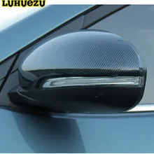 Luhuezu ABS хромированные боковые зеркала крышка Дверь Зеркало Обложка для аксессуары Hyundai Tucson 2015 2016 2017