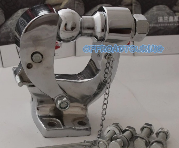 truck tow hook Electroplating 8 ton tow hook with ball for 4x4