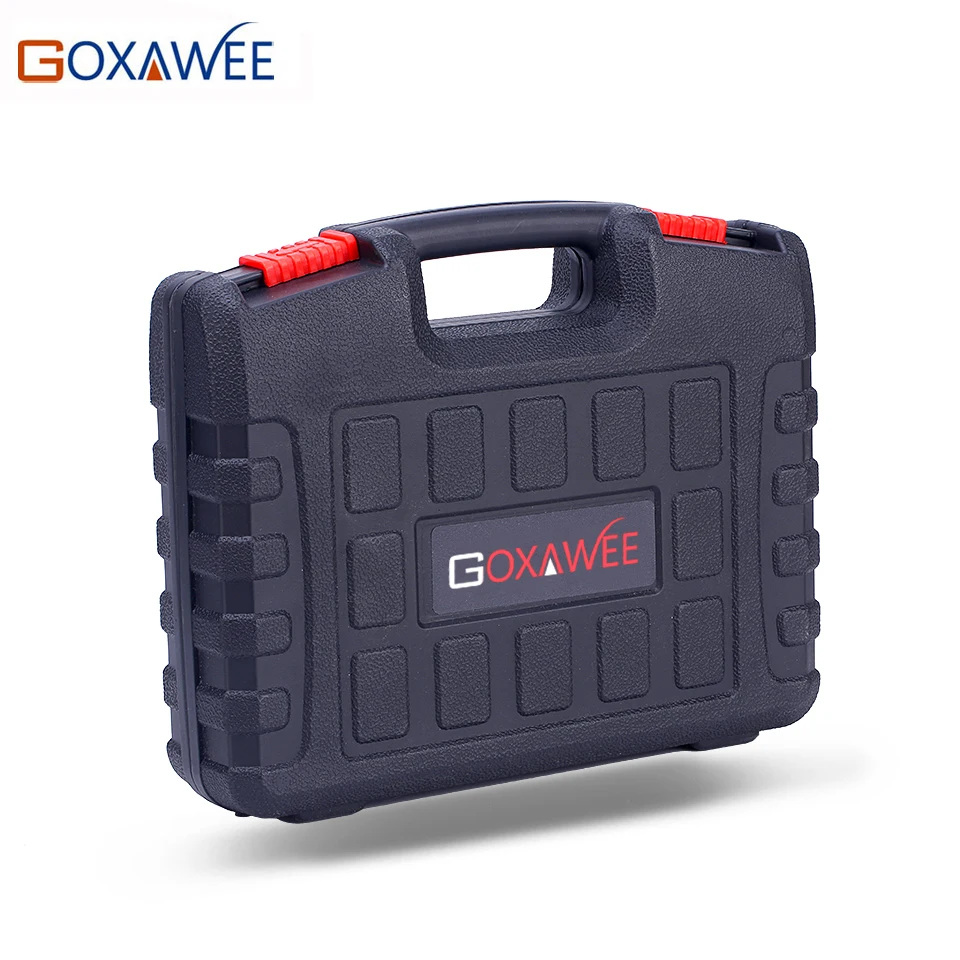 GOXAWEE Plastic Tools Carrying Case Tool Box  For Dremel Electric Drill Rotary Tools Not include Mini Drill and Rotary Tools