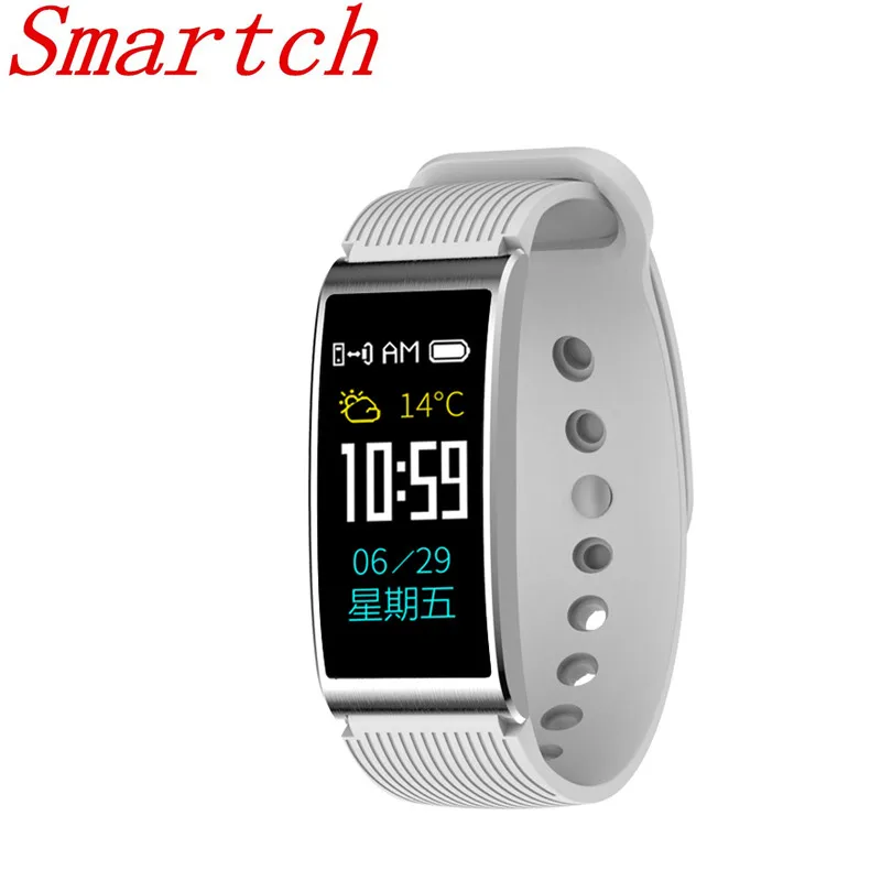 

Smartch X3 Smart Bracelet 0.96 Inch TFT IPS Color watch band Support Waterproof IP68 Heart Rate Pedometer Fitness Trac