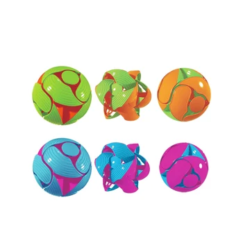 

Hand Toss Change Color Telescopic Ball Novelty Toy for Gift