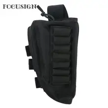 Военная портативная охотничья сумка для винтовки Регулируемый тактический приклад дробовик оболочка патроны сумка Прочный Держатель Сумка Журнал