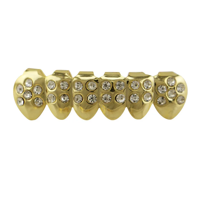 gold four rhinestone
