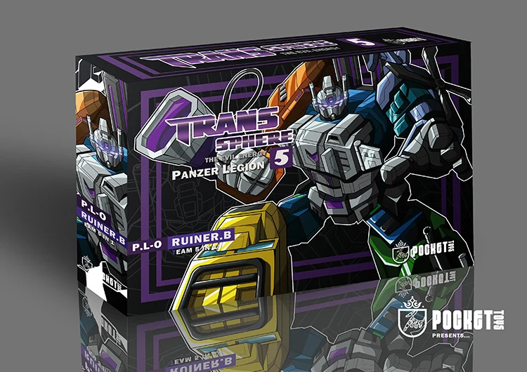 Figura de Ação Coleção de Brinquedos 5 em 1 Novidade Brutico Tamanhos Grandes 27cm Anime Combinação Robô Deformado Presentes g1 Pt05 8 Brinquedos e hobbies
