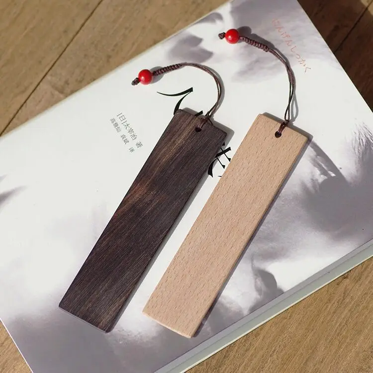 

You can carve your own bookmarks.Unique Gifts Handmade Natural Wood Bookmark-best Gifts