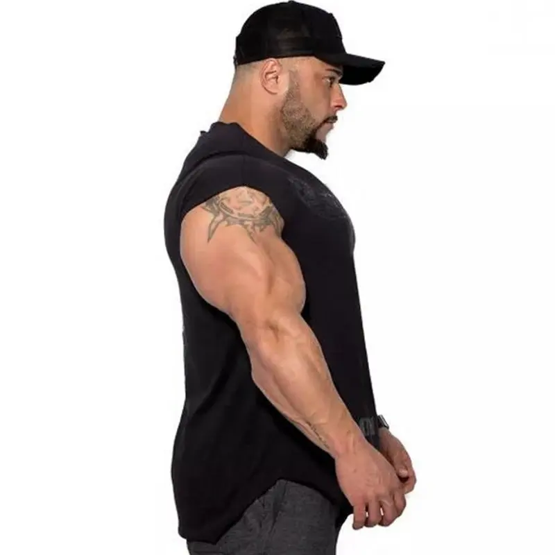 الرجال الجمنازيوم اللياقة البدنية كمال الاجسام ضئيلة تي شيرت العضلات رجل الصيف عارضة المطبوعة القمصان الذكور تجريب القطن المحملة قمم الصبي ... الرجال الجمنازيوم اللياقة البدنية كمال الاجسام ضئيلة تي شيرت العضلات رجل الصيف عارضة المطبوعة القمصان الذكور تجريب القطن المحملة قمم الصبي ...